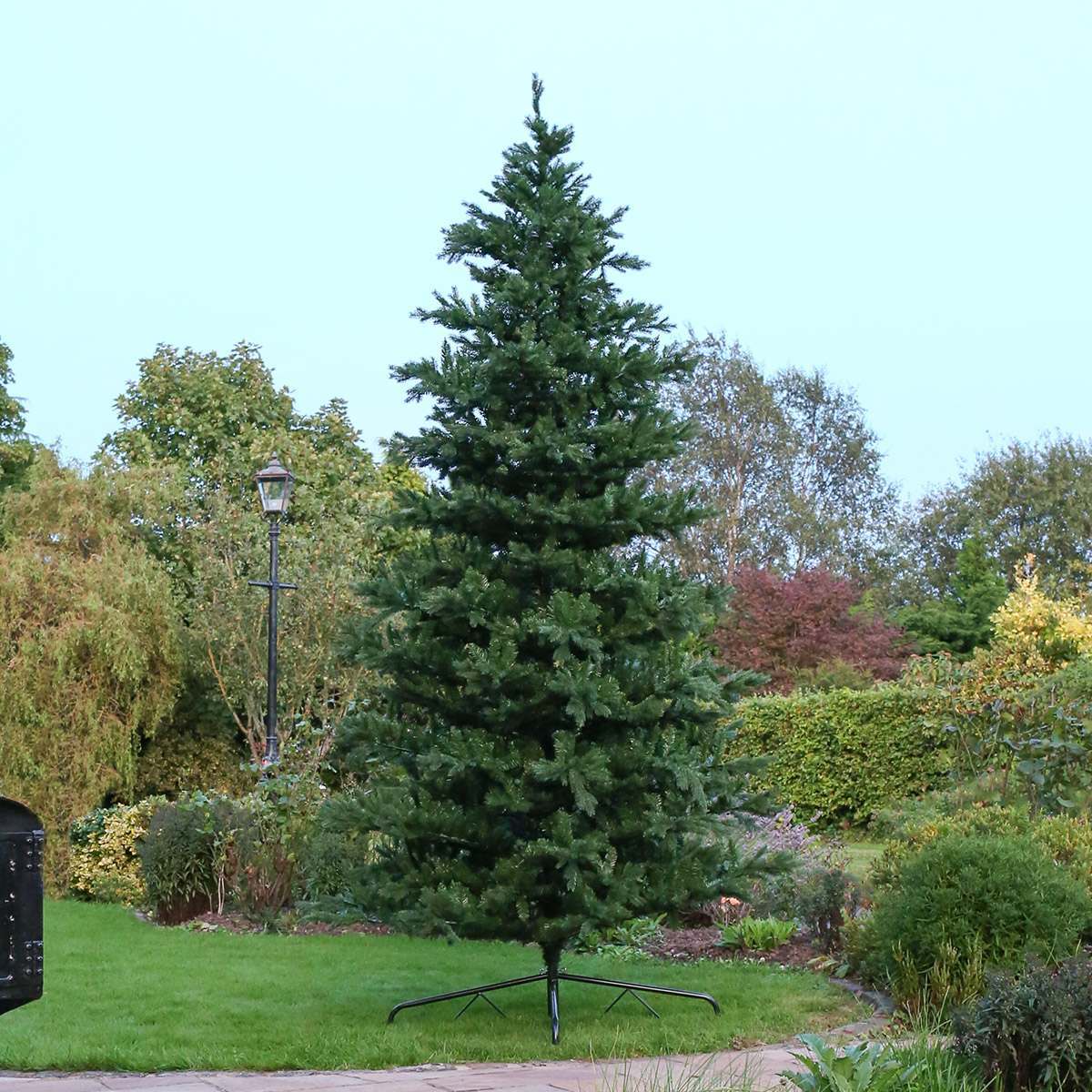 12ft Outdoor Green Richmond Fir Artificial Real-Feel PE Christmas Tree